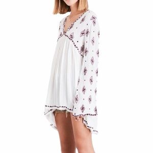 Free People Diamond Embroidered Tunic